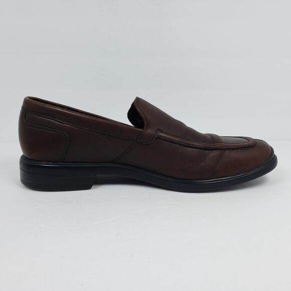 Cole Haan NikeAir Mens Size 9.5 Brown Leather Slip On Formal Dress Loafer Shoes main image 7